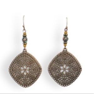 BOGO Boho beaded dangle earrings